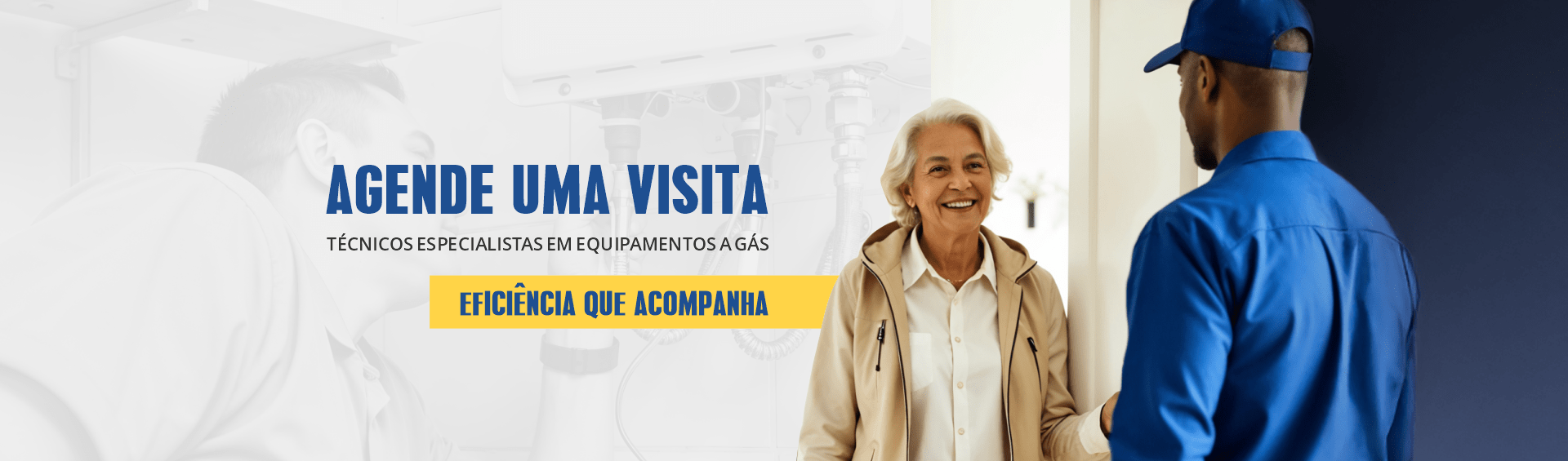 Agende uma visita
